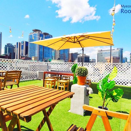 Myeongdong Rooftop Hostel Seul Dış mekan fotoğraf