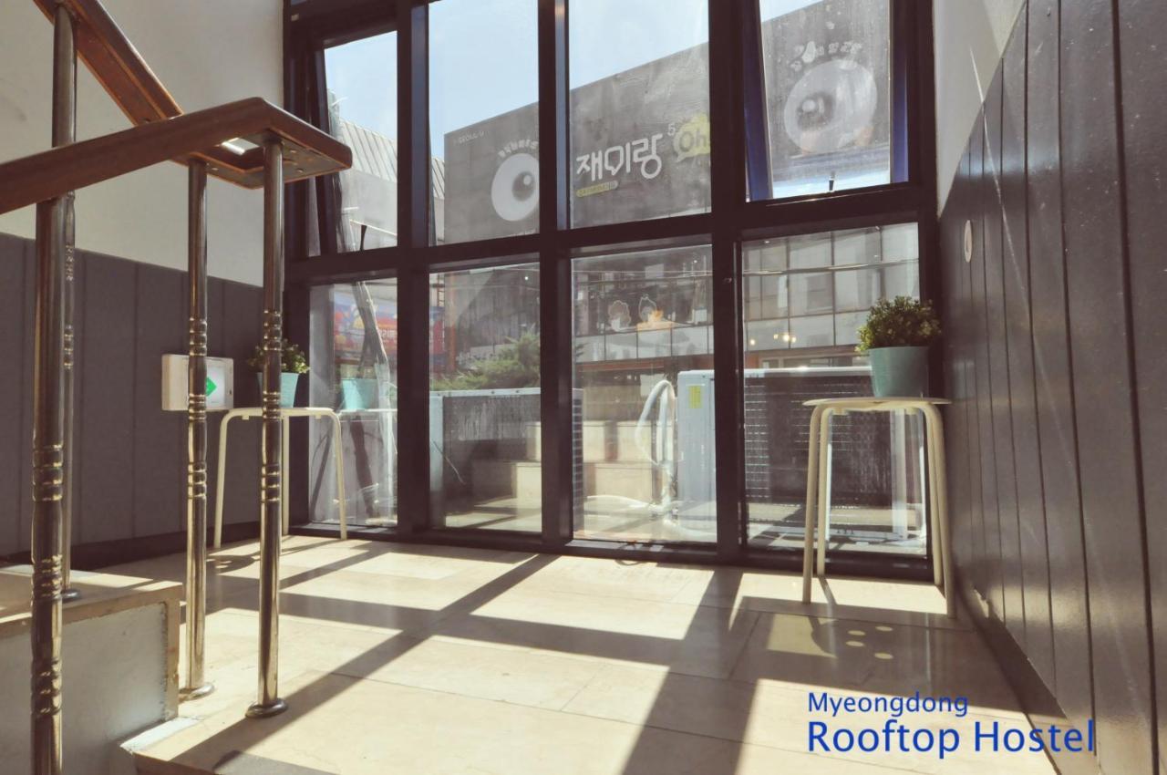 Myeongdong Rooftop Hostel Seul Dış mekan fotoğraf