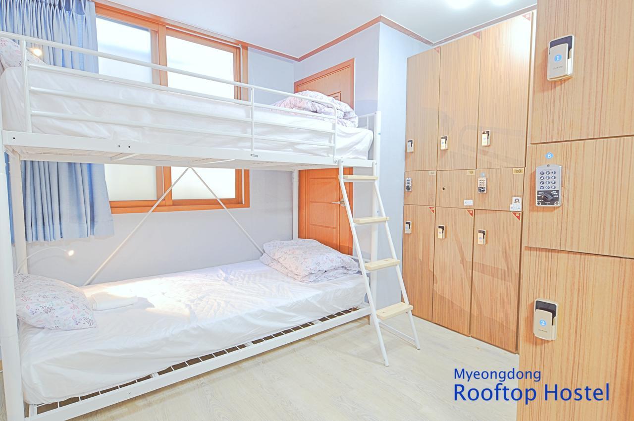 Myeongdong Rooftop Hostel Seul Dış mekan fotoğraf