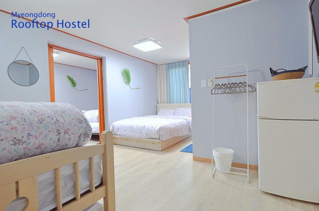 Myeongdong Rooftop Hostel Seul Dış mekan fotoğraf
