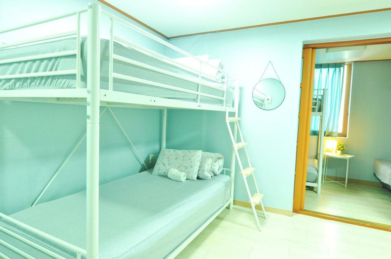 Myeongdong Rooftop Hostel Seul Oda fotoğraf