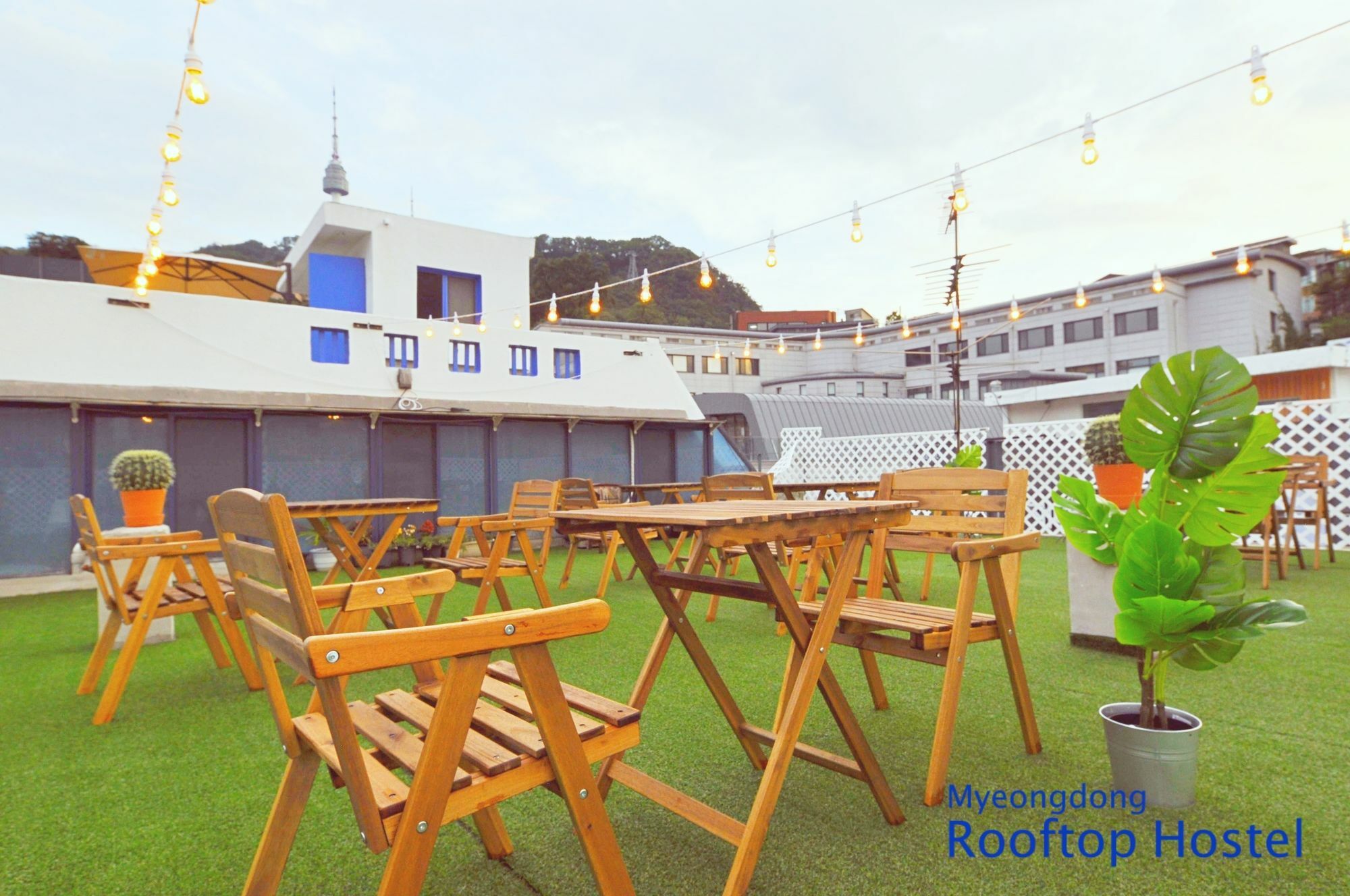 Myeongdong Rooftop Hostel Seul Dış mekan fotoğraf