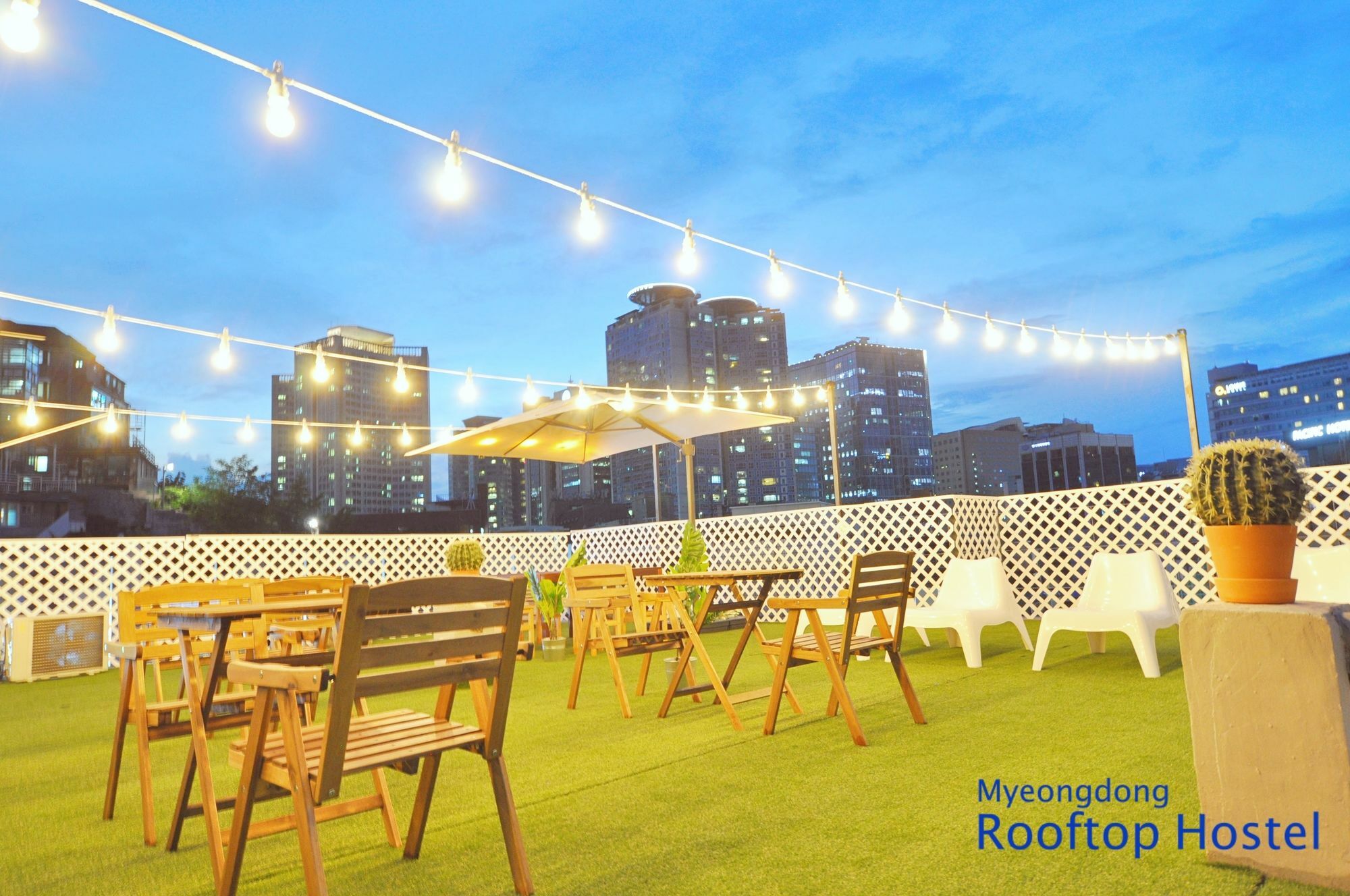 Myeongdong Rooftop Hostel Seul Dış mekan fotoğraf
