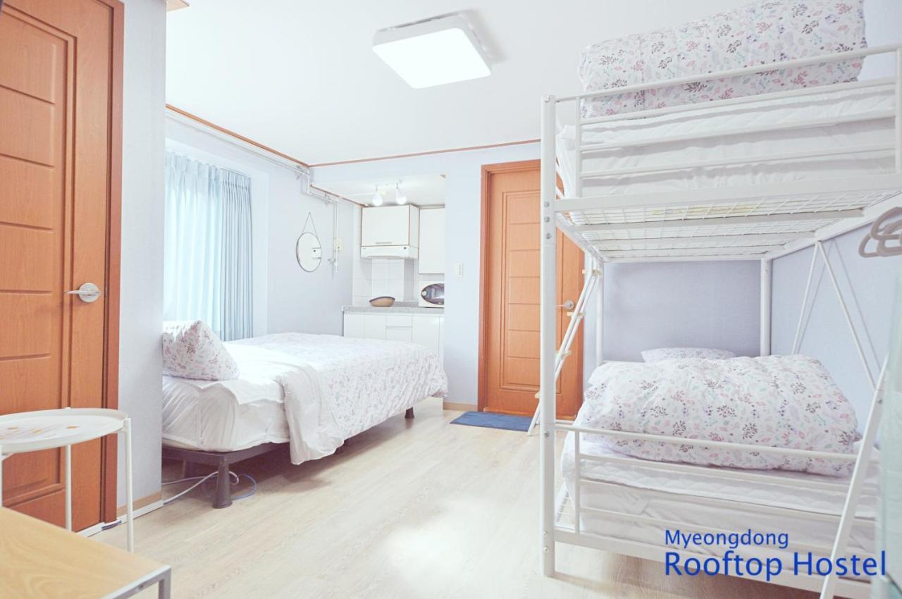 Myeongdong Rooftop Hostel Seul Dış mekan fotoğraf